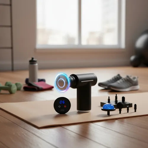 Pistola de Masaje Portátil Silenciosa